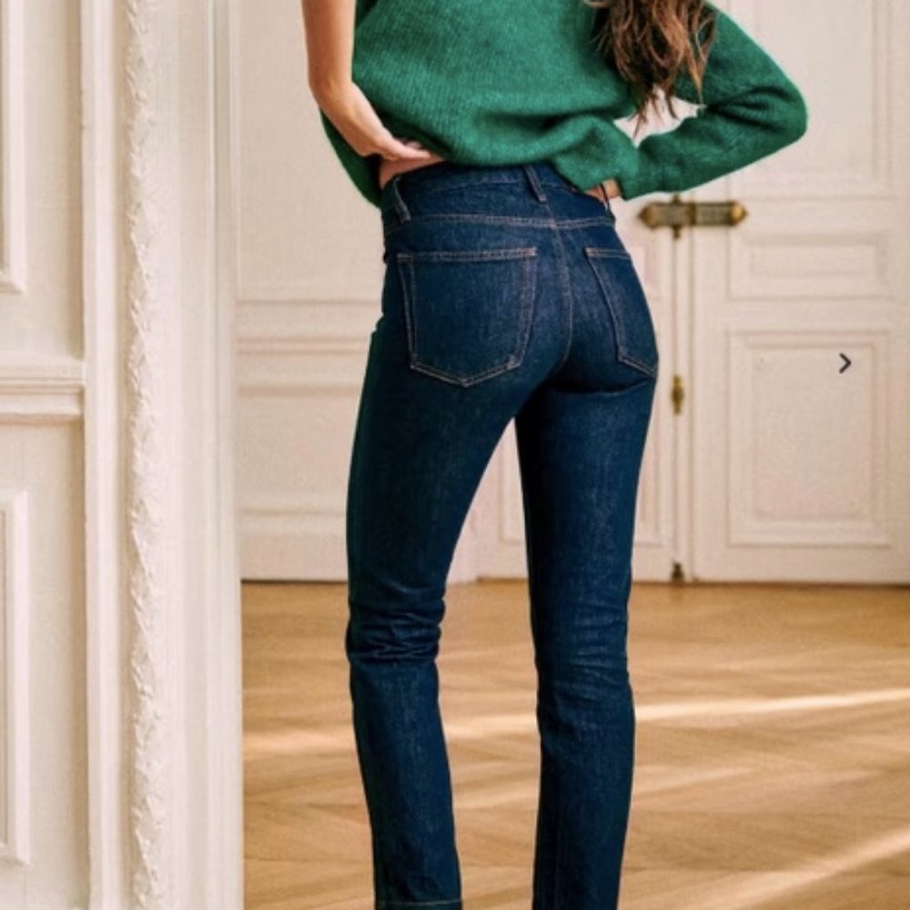 Sezane Indigo Brut Sexy Jeans size 33
